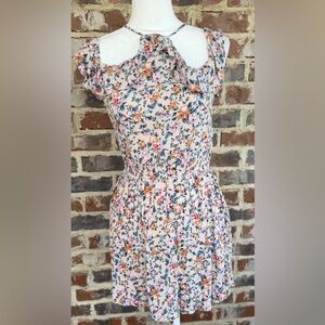 🦋 Floral Ruffle Sleeve Dress by American Eagle